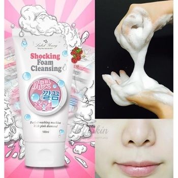 Shocking Foam Cleansing Special Washing Pink Diamond Label Young отзывы