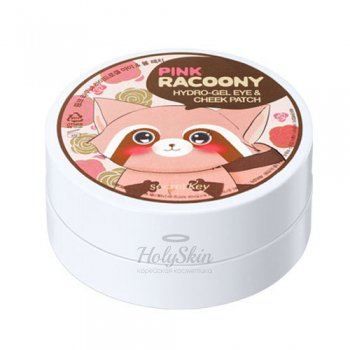 Pink Racoony Hydro-Gel Eye & Cheek Patch Secret Key купить