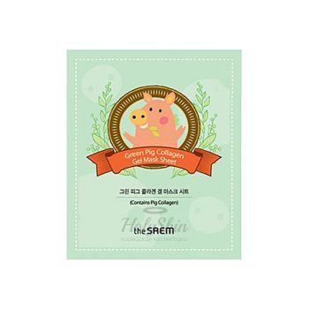 Green Pig Collagen Gel Mask Sheet The Saem