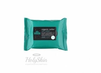 5 Масел салфетки влажные Organic Cedar 24шт Planeta Organica отзывы