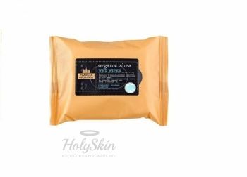 5 Масел салфетки влажные Organic Shea 24шт Planeta Organica