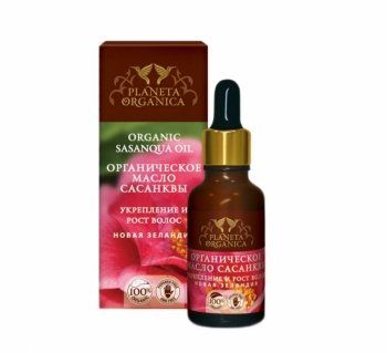 Planeta Organica масло для волос масло сасанквы укрепление и рост отзывы