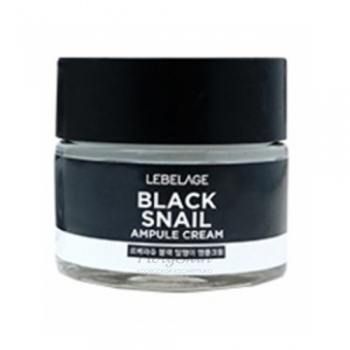 Black Snail Ampule Cream Ампульный крем для лица и шеи с экстрактом улитки