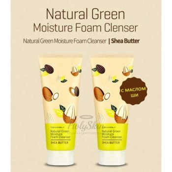 Natural Green Moisture Foam Cleanser Shea Butter Tony Moly купить