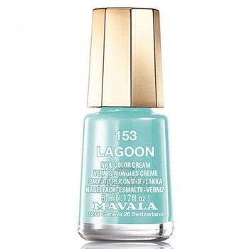 Mavala Nail Color Cream 153 Lagoon Лак для ногтей без вредных компонентов