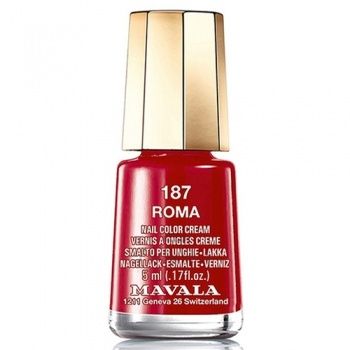 Mavala Nail Color Cream 187 Roma Лак для ногтей без вредных компонентов