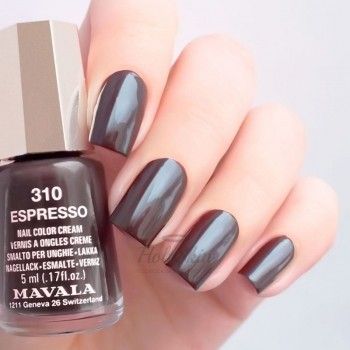 Mavala Nail Color Cream 310 Espresso Лак для ногтей без вредных компонентов