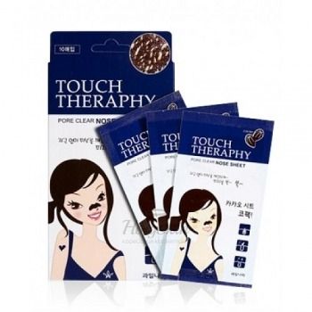 Touch Therapy Pore Clear Nose Sheet Очищающие патчи для носа