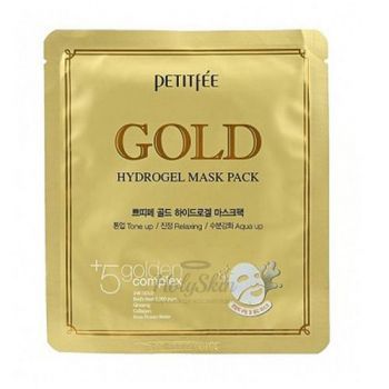 Gold Hydrogel Mask Pack Гидрогелевая маска с золотом