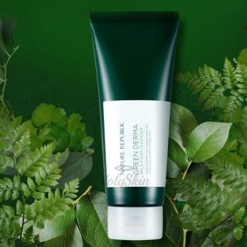 Green Derma Mild Foam Cleanser Пенка для лица