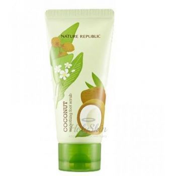 Foot & Nature Coconut Smoothing Foot Scrub Скраб для ног