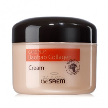 Care Plus Baobab Collagen Cream The Saem