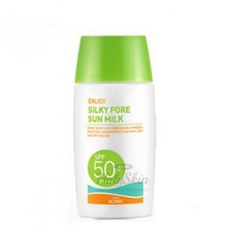 Enjoy Silky Pore Sun Milk Солнцезащитное молочко для лица и тела
