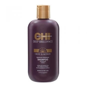 Deep Brilliance Optimum Moisture Shampoo Увлажняющий и укрепляющий шампунь для поврежденных волос