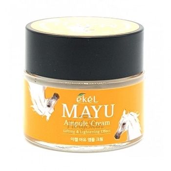 Ekel Mayu Ampoule Cream Ультраувлажняющий крем с лошадиным жиром