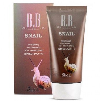 BB Snail Cream SPF50 Увлажняющий бб-крем с содержанием улиточного секрета