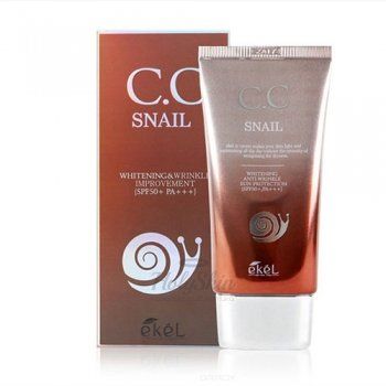 CC Snail Cream SPF50 СС крем с экстрактом муцина улитки