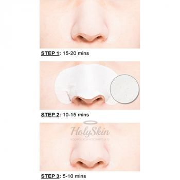 Super Aqua Mini Pore 3Step Nose Patch Очищающая 3-ступенчатая маска для носа