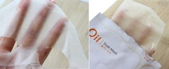 Oil-Soak Mask Тканевая маска с масляной пропиткой