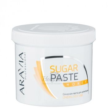 Aravia Professional Sugar Paste Honey 750 г Сахарная паста для шугаринга мягкой консистенции Медовая