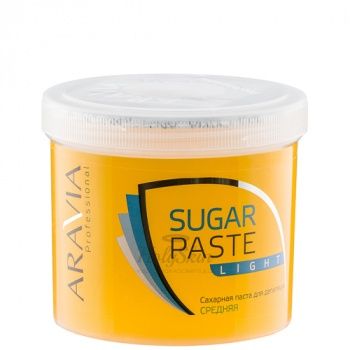 Aravia Professional Sugar Paste Light 750 г Сахарная паста для шугаринга средней консистенции Легкая