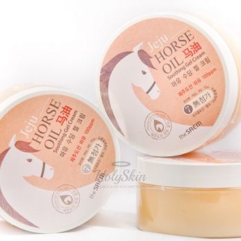 Jeju Horse Oil Soothing Gel Cream The Saem купить
