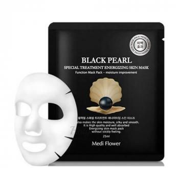 Special Treatment Energizing Mask Pack Black Pearl 5pcs Тканевая маска с жемчугом