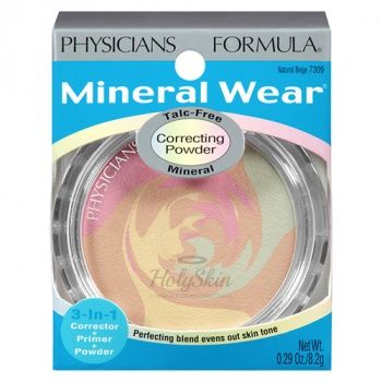 Mineral Wear Talc-Free Mineral Correcting Powder Physicians Formula отзывы