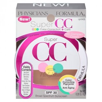 Super CC Color-Correction + Care СС Powder Physicians Formula купить