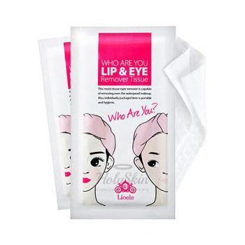 Who Are You Lip and Eye Remover Tissue Set Lioele купить