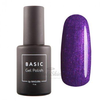 Гель-лак Basic 294-446 Ультрафиолет 11 мл Гель-лак мерцающий фиолетовый