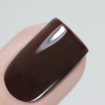 Гель-лак Basic 294-371 Шоколадное Фондю 11 мл Гель-лак насыщенный темно-коричневый 