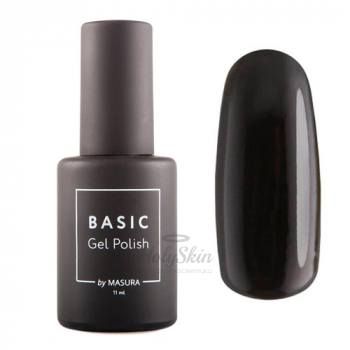 Гель-лак Basic 294-309 Черный Кобальт 11 мл Гель-лак черный плотный