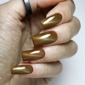 Гель-лак Basic 296-24 Золотая Антилопа 3,5 мл Гель-лак золотой плотный