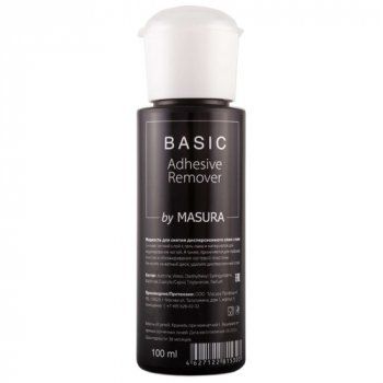 Basic Adhesive Remover с помпой-дозатором Жидкость для снятия дисперсионного слоя с помпой-дозатором