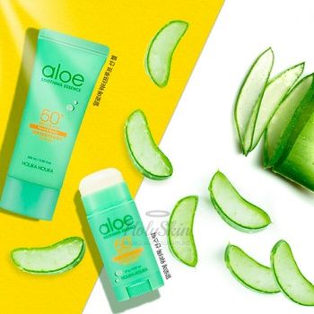 Солнцезащитный крем с экстрактом алоэ Aloe Soothing Essence Waterproof Sun Gel 50SPF+ купить