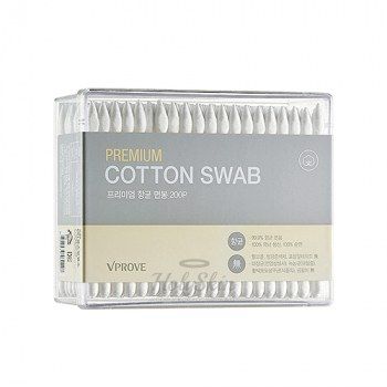 Premium Cotton Swab Ватные палочки из 100% хлопка