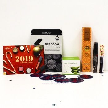 HolyBox MakeUp Mix Подарочный новогодний набор хитов декоративных и уходовых средств