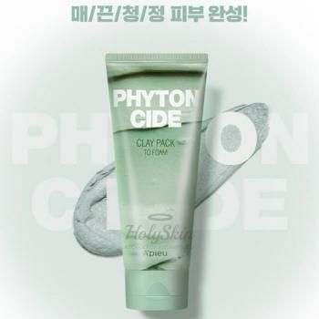 Phytoncide Clay Pack To Foam Очищающая маска-пенка для лица
