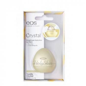 Eos Crystal Lip Balm Vanilla Orchid Натуральный бальзам для губ со вкусом ванили