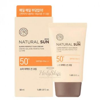 Natural Sun Eco Super Perfect Sun Cream Солнцезащитный крем