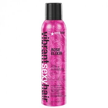Sexy Hair Rose Elixir Сухое масло-спрей для волос и тела с маслом розы