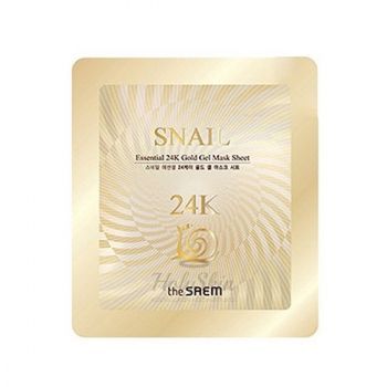 Snail Essential 24K Gold Gel Mask Sheet The Saem
