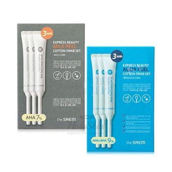Express Beauty Peeling Cotton Swab Set The Saem