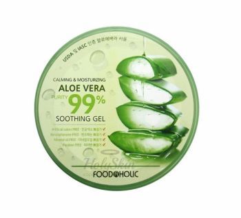 Calming and Moisturizing Aloe Vera Soothing Gel Foodaholic купить