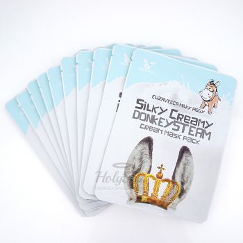 Milky Piggi Silky Creamy Donkey Steam Cream Mask Pack Elizavecca купить