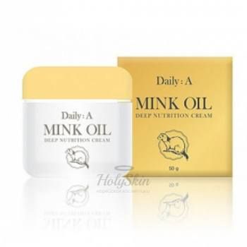 Daily: A Mink Oil Deep Nutrition Cream Питательный крем для лица на основе норкового жира