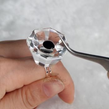 Кристалл-кольцо для смешивания универсальное Универсальное кристалл-кольцо для разведения хны и краски