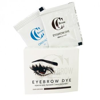 CC Brow Краска для бровей 1+1 (Dark Brown (Темно-Коричневый)) 