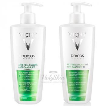 Dercos Anti-Dandruff Shampoo 390 мл очищение, против перхоти, увлажнение